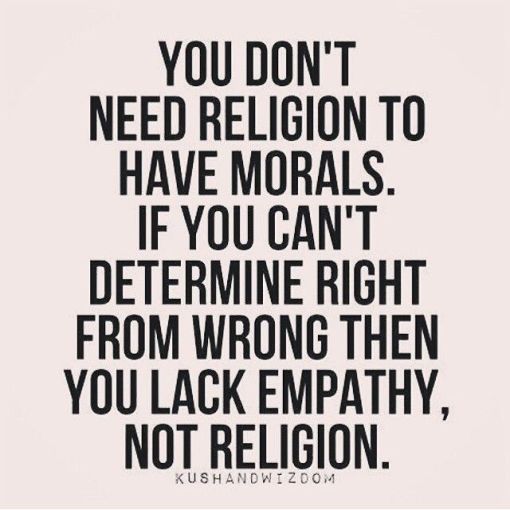 right from wrong empathy